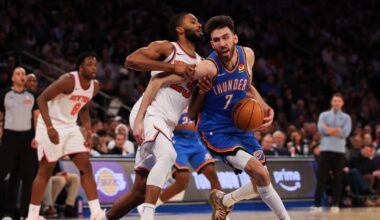 Holmgren, Gilgeous-Alexander help Thunder edge Knicks 103-100