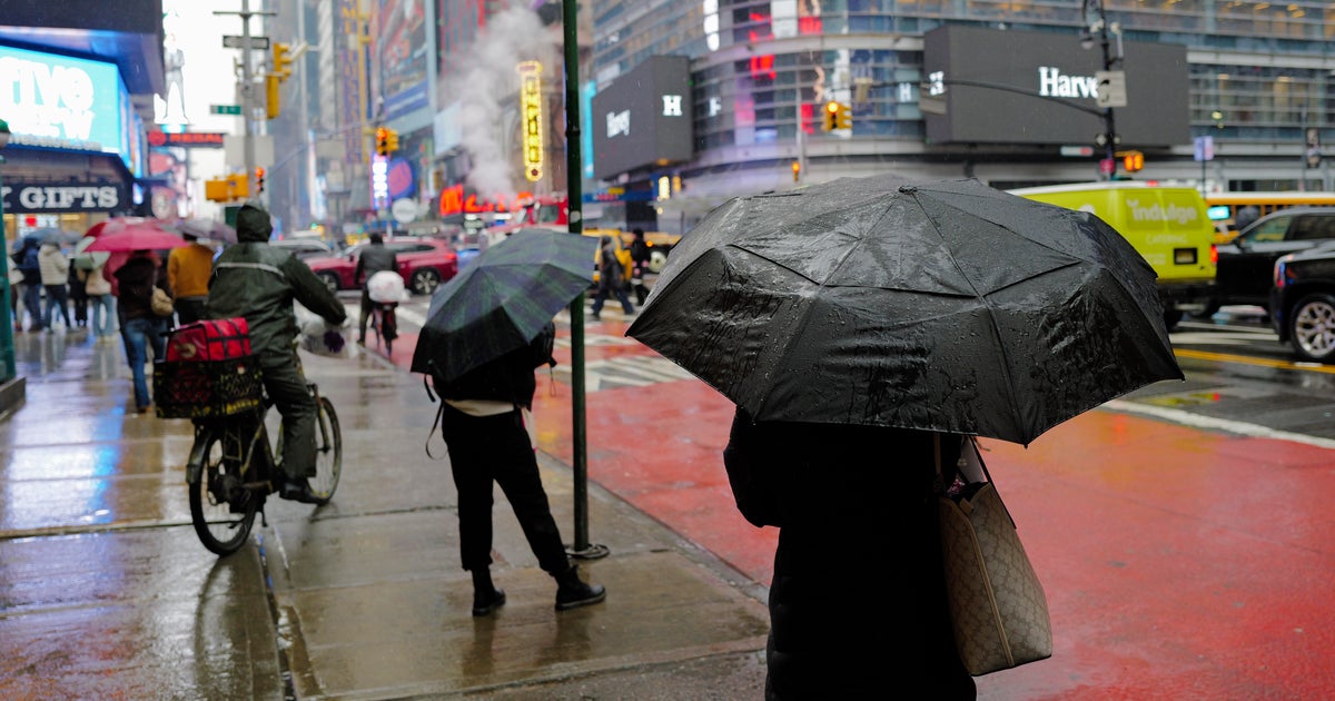 Strong storms could hit the New York, New Jersey area as warm weather continues