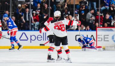 Jack Hughes Leads New Jersey Devils To 6-3 Win Over New York Rangers