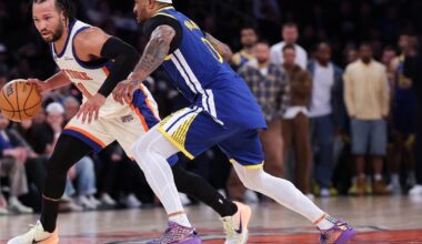 Knicks rally from 21-point deficit, beat short-handed Warriors 110-107