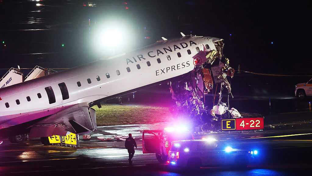 Air Canada flight deadly collision at New York LaGuardia Airport