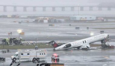Air Canada flight deadly collision at New York LaGuardia Airport