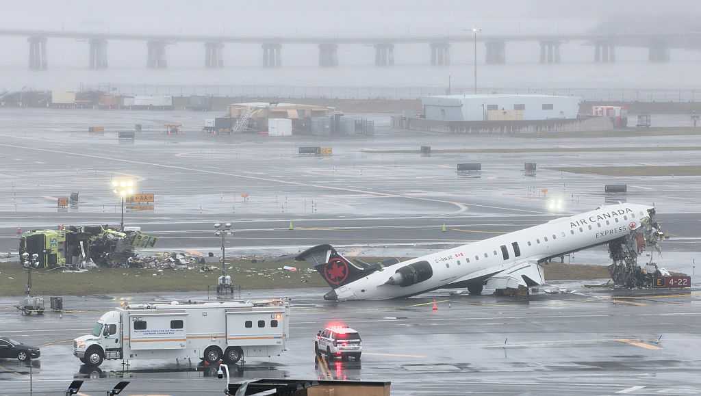 Air Canada flight deadly collision at New York LaGuardia Airport