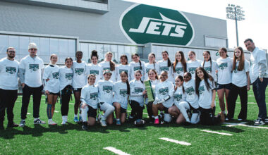 Jets and Nike Host 3rd Annual High School Girls Flag Football Invitational 