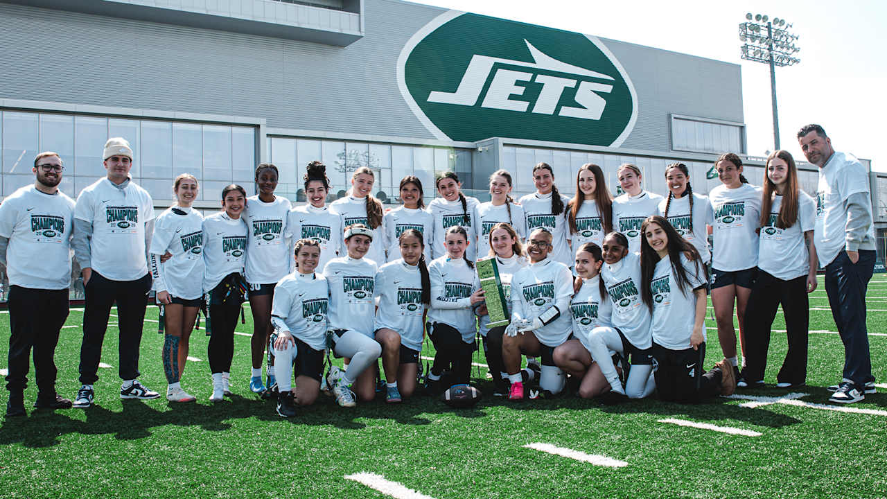 Jets and Nike Host 3rd Annual High School Girls Flag Football Invitational 