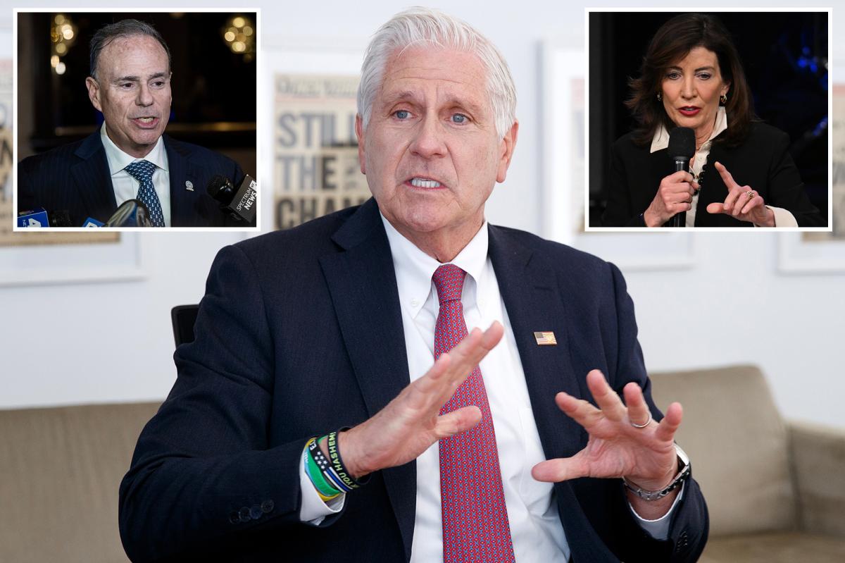 NY GOP gov hopeful eyes lawsuit as state Dems poised to strip him of millions in matching campaign funds