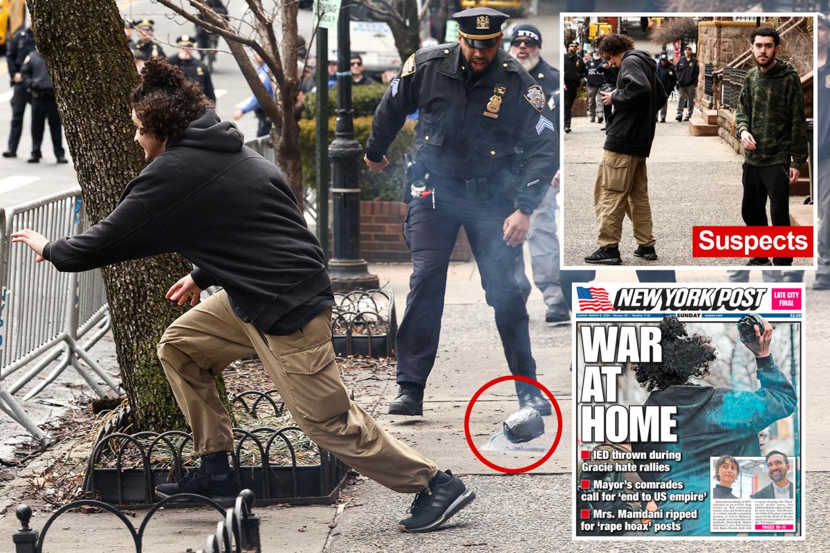 Explosives at Gracie Mansion protest determined to be highly dangerous IED: NYPD