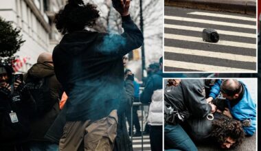 Possible smoke bomb at Gracie Mansion sends people running for cover