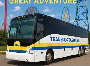 2026 Bus Service From New York City (GWB Bus Station) to Six Flag