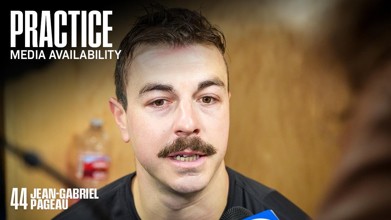 Practice 3/3: Jean-Gabriel Pageau | New York Islanders
