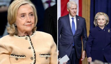 Hillary Clinton scolds husband Bill after he nudges her into busy NYC intersection: ‘Don’t do that!’ 