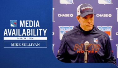 Pregame: Mike Sullivan | New York Rangers