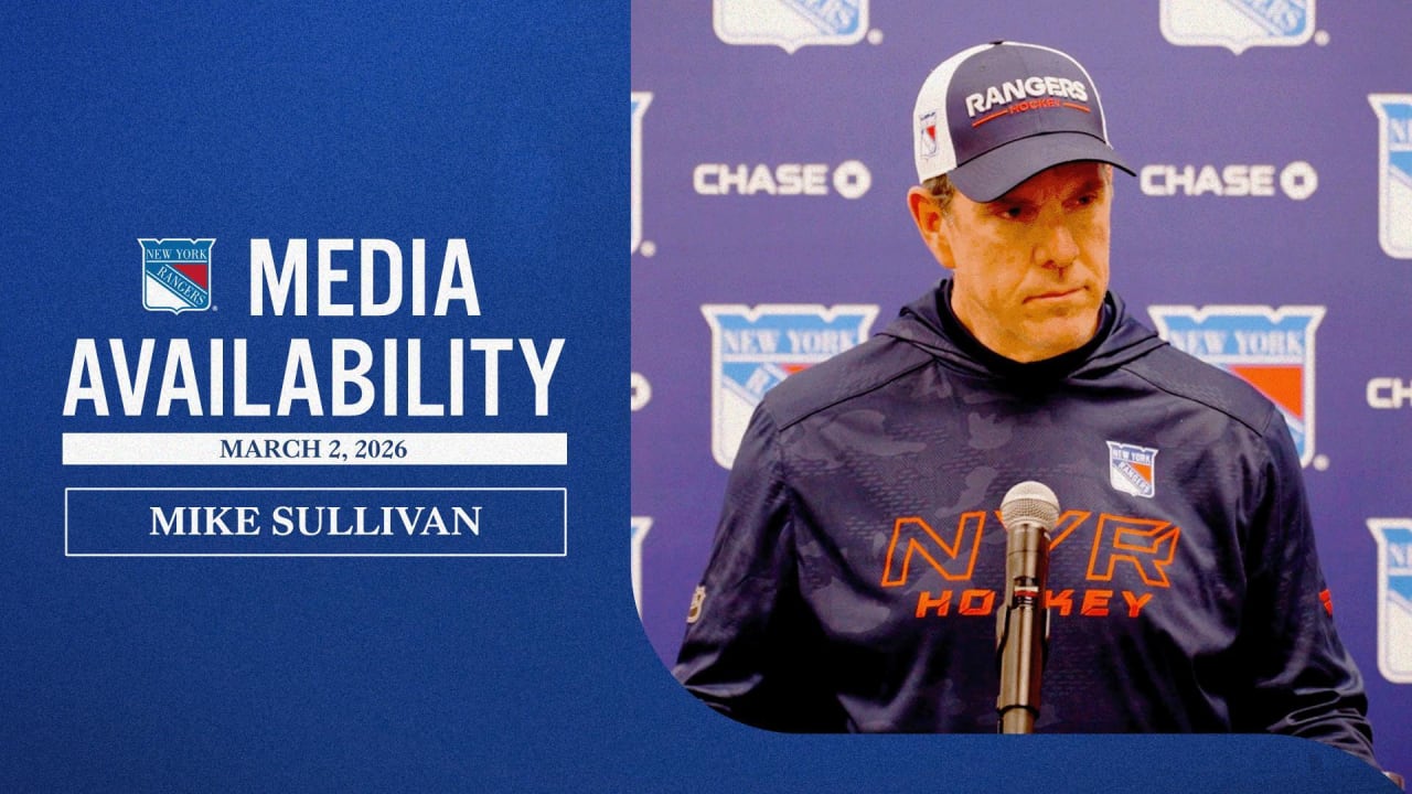 Pregame: Mike Sullivan | New York Rangers