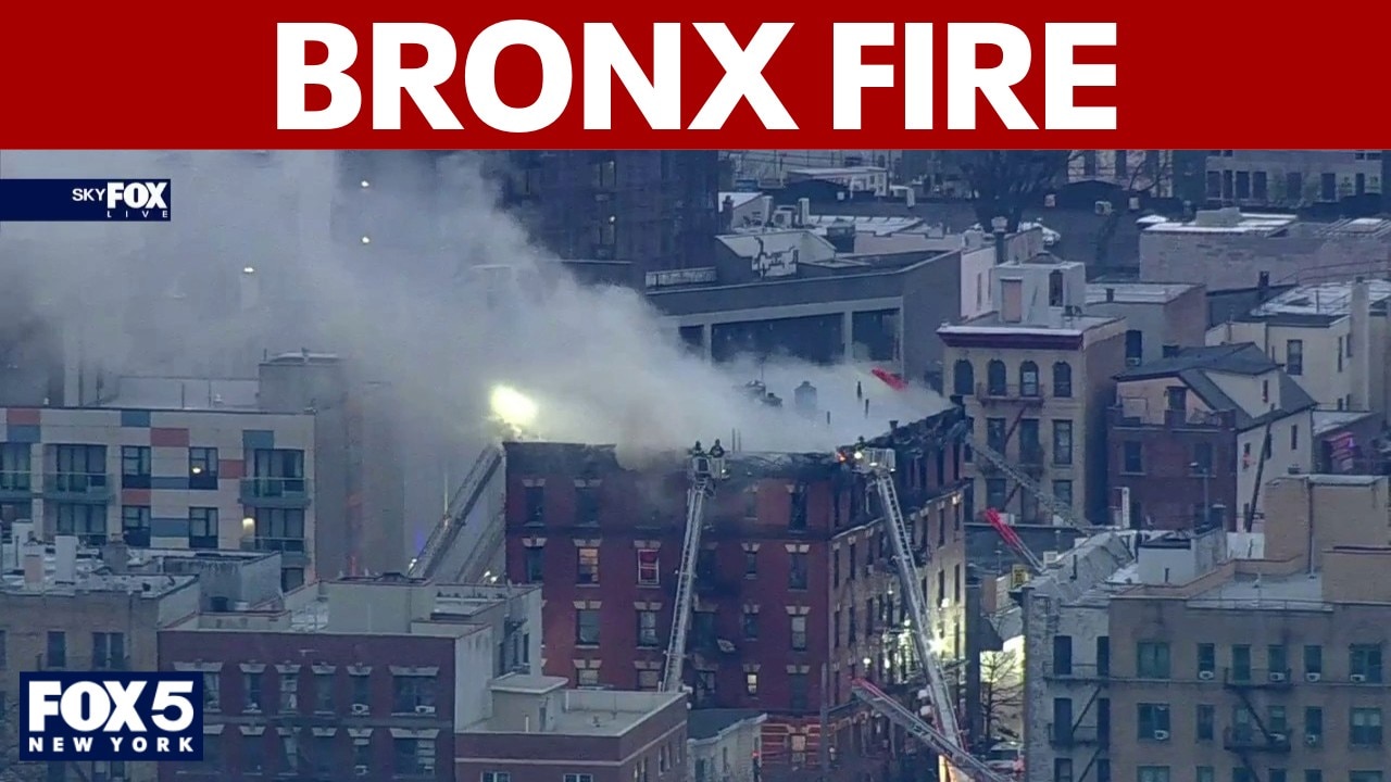 4-alarm apartment fire in the Bronx