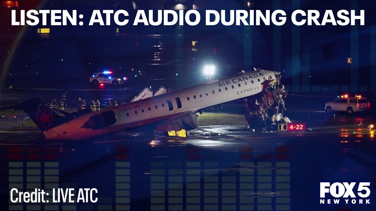 Listen: 'Stop stop stop' heard from air traffic control during LGA crash