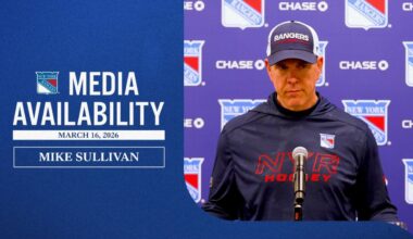 Pregame: Mike Sullivan | New York Rangers