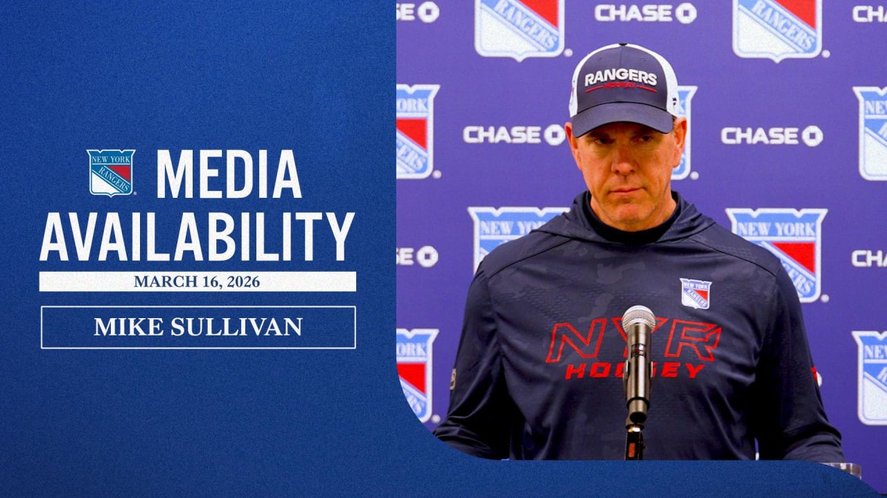 Pregame: Mike Sullivan | New York Rangers