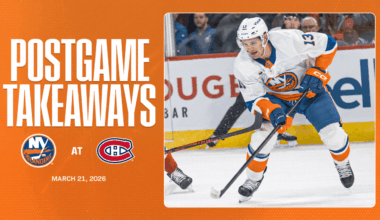 Takeaways: Islanders Fall to Canadiens 7-3