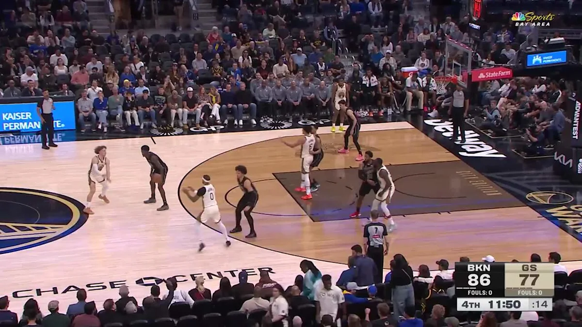 Golden State Warriors vs. Brooklyn Nets - Game Highlights