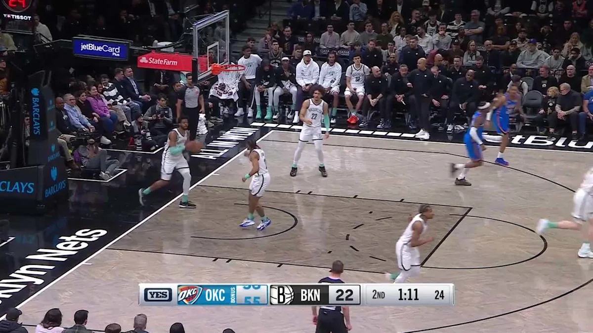 Brooklyn Nets vs. Oklahoma City Thunder - Game Highlights