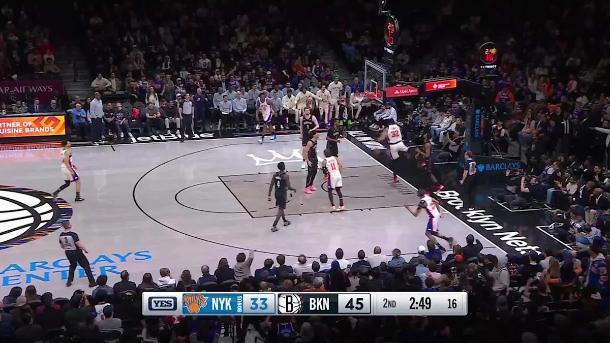 Brooklyn Nets vs. New York Knicks - Game Highlights