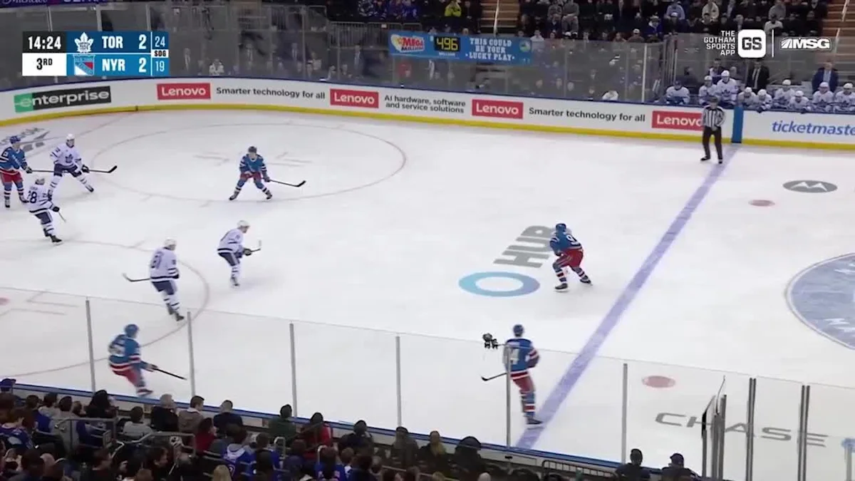 New York Rangers vs. Toronto Maple Leafs - Game Highlights