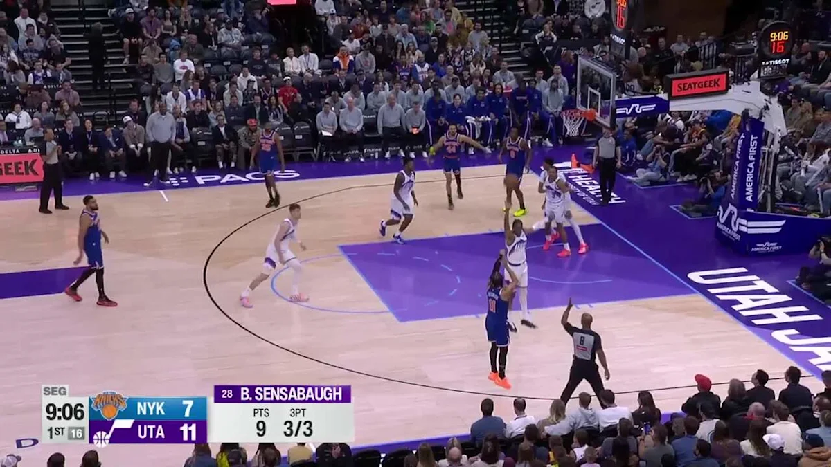 Utah Jazz vs. New York Knicks - Game Highlights