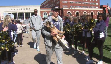 Queen’s basketball gets sendoff fit for a royal as they prepare for the big dance – WSOC TV