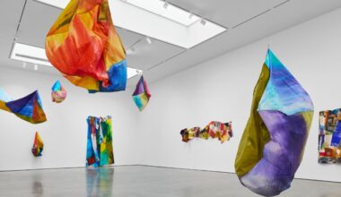 Sam Gilliam 'STITCHED' Exhibition PACE NYC