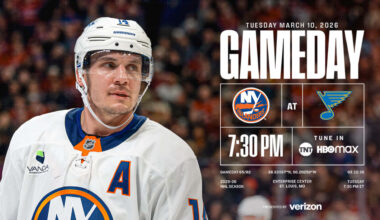 Game Preview: Islanders at Blues