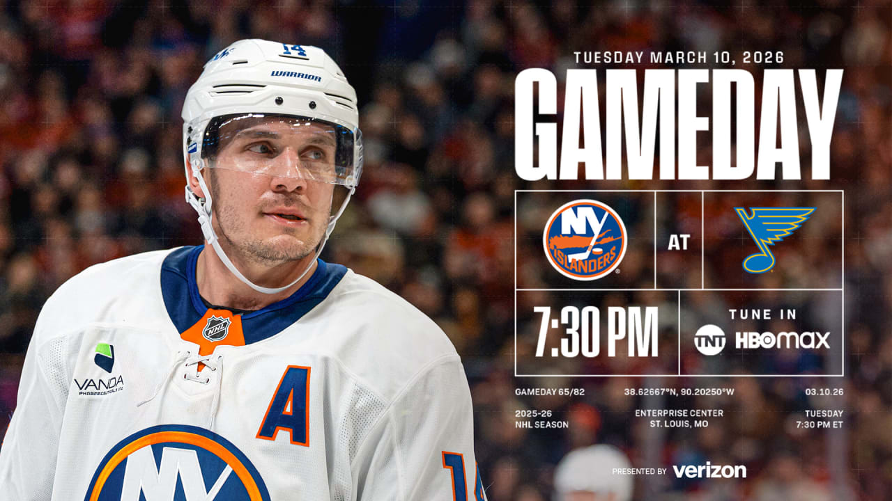 Game Preview: Islanders at Blues