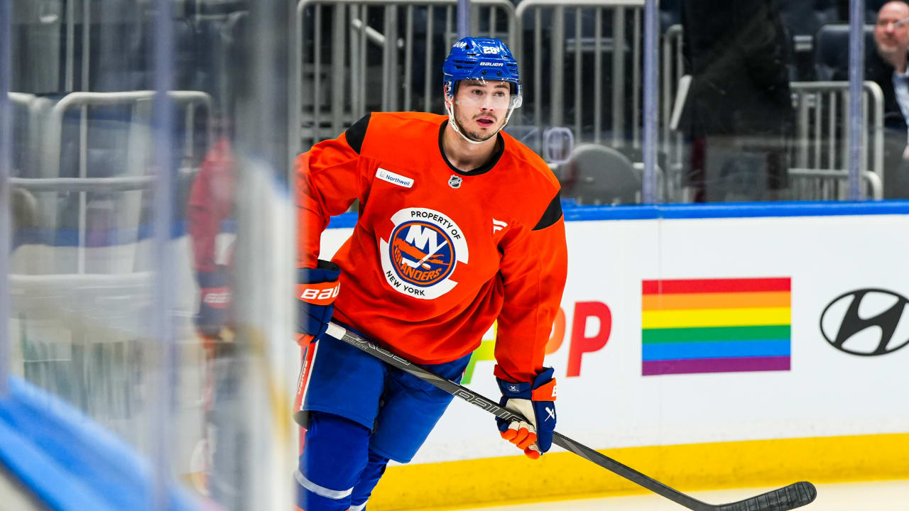 Isles Day-to-Day: Romanov Skates in Non-Contact Jersey