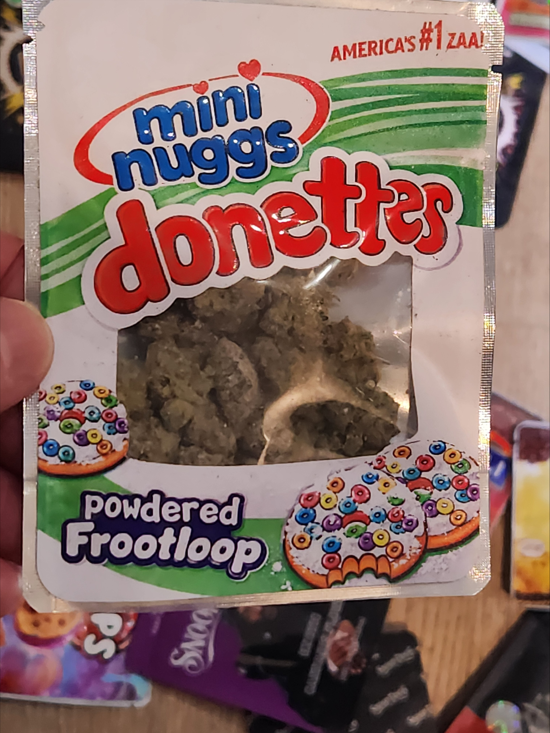 Seized items included many packaged to mimic pastry brands and popular candy to appeal to young people. 