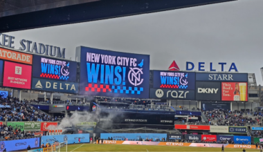 NYC FC win 2026 season opener against Orlando City, Bad Bunny tifo