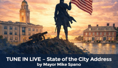 MAYOR SPANO TO ADDRESS CITY OF YONKERS IN ANNUAL STATE OF THE CITY, MARCH 25th AT YONKERS RIVERFRONT LIBRARY