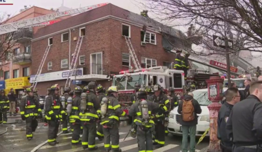 FIVE FIREFIGHTERS INJURED AFTER QUEENS FIRE | Firefighter Close Calls