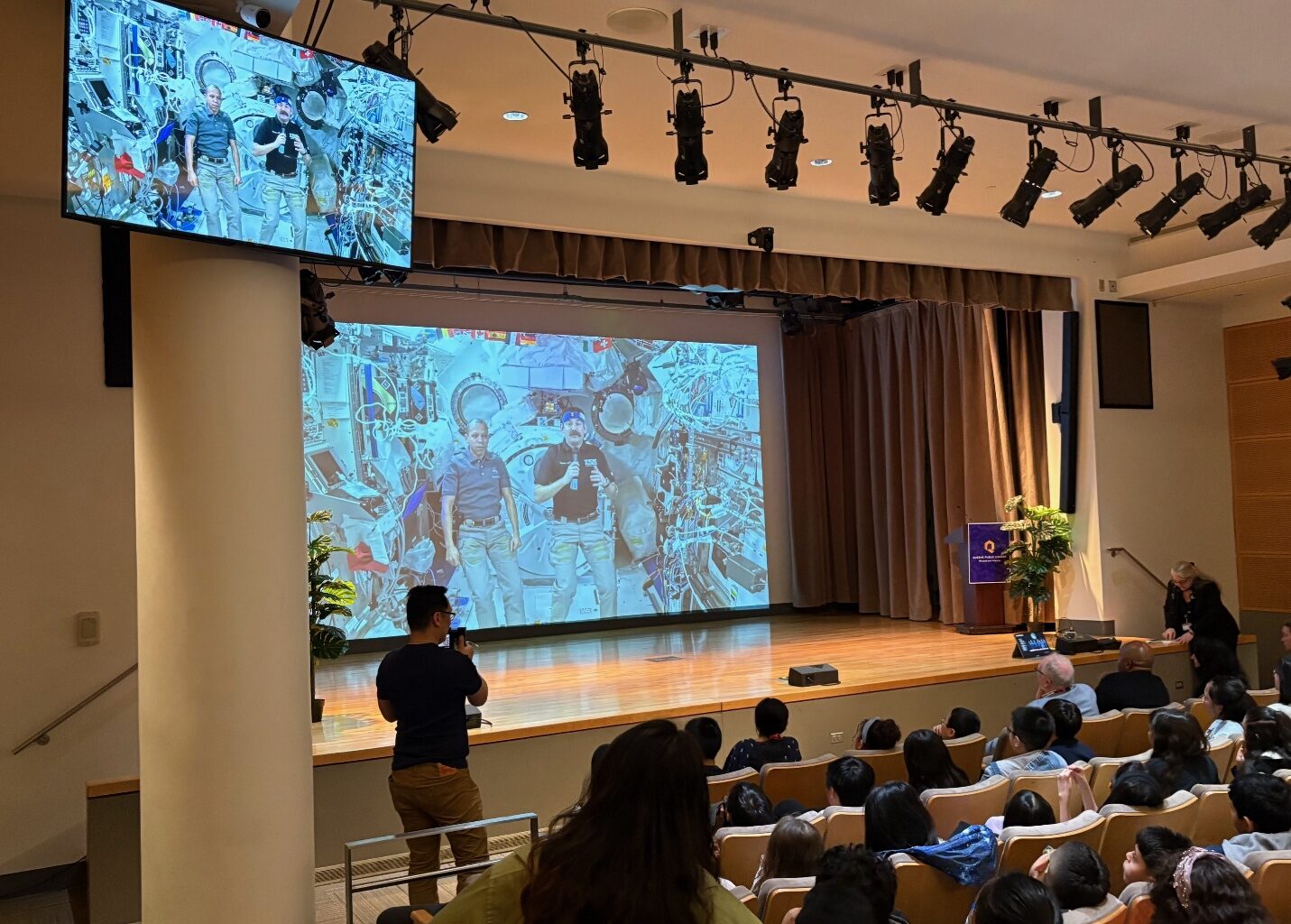 Live From The International Space Station