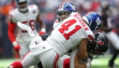 NY Giants’ LB Micah McFadden ‘excited’ by his return to New York