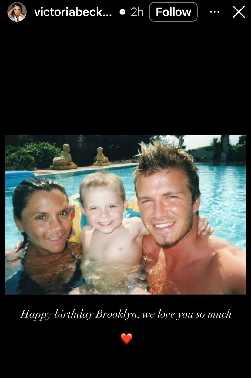 birthday greeting in a pool setting