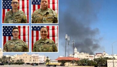 Four US service members killed in Iranian drone attack ID’d by Pentagon