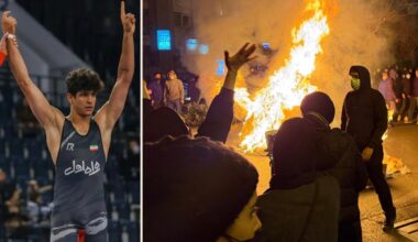 Iran executes 19-year-old champion wrestler Saleh Mohammadi, two others