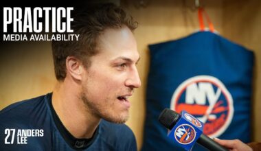 Practice 3/3: Anders Lee | New York Islanders