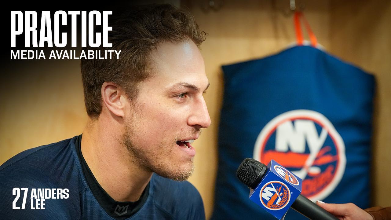 Practice 3/3: Anders Lee | New York Islanders