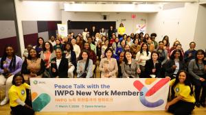 IWPG Hosts ‘Peace Talk’ in NYC, Launching Global ‘PLACE’ Campaign