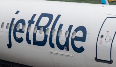 JetBlue flight to NYC hit coyote on takeoff at Rhode Island airport, passenger says: "We heard a thud"