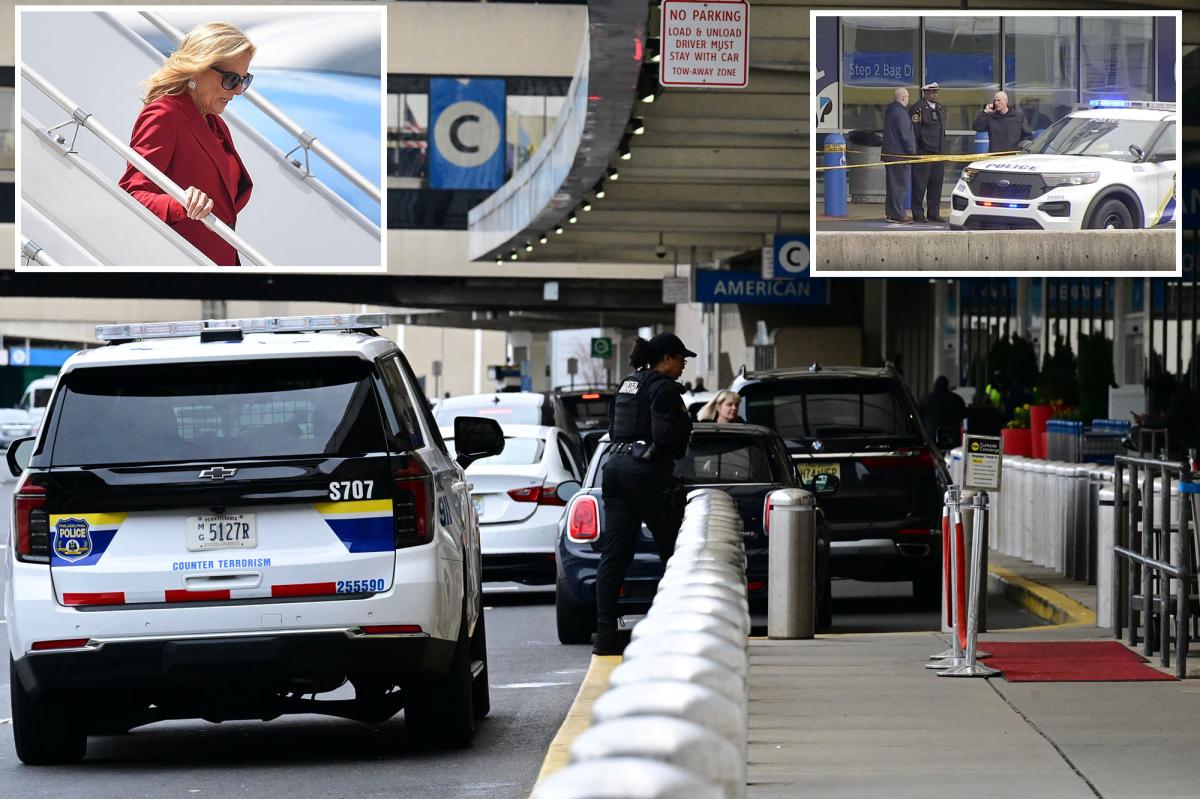 Secret Service agents shoots himself while escorting Jill Biden at Philadelphia airport
