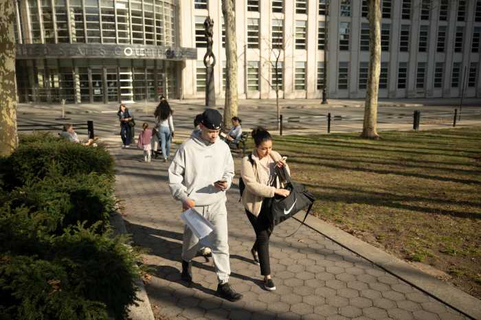 One of two rookie Queens cops indicted on federal charges for robbing, groping woman at brothel