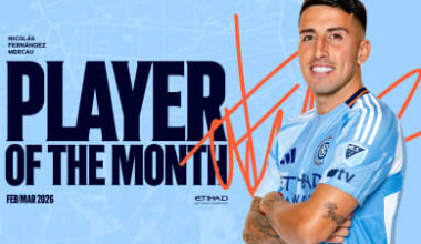 Etihad Player of the Month | Nicolás Fernández Mercau Lands March Award