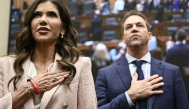 Kristi Noem's husband joins her in Congress, as questions swirl about relationship with Corey Lewandowski