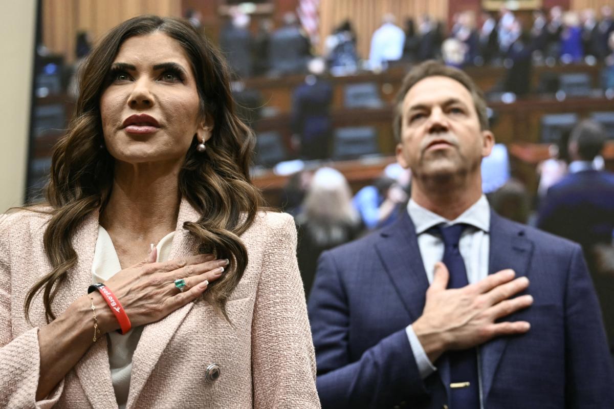 Kristi Noem's husband joins her in Congress, as questions swirl about relationship with Corey Lewandowski